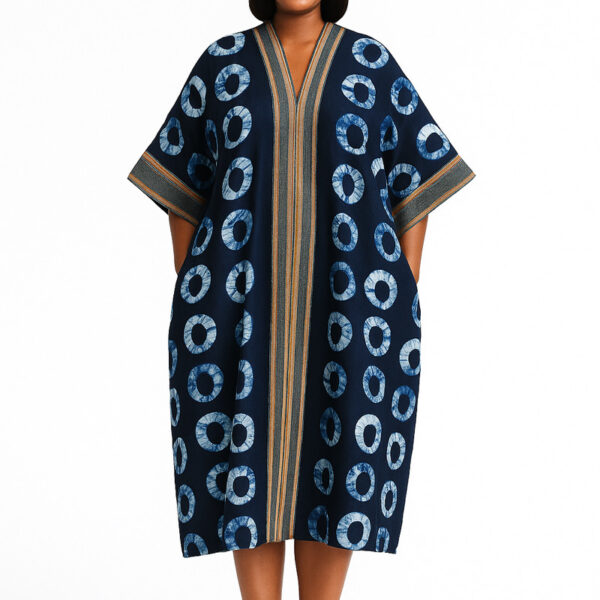 Ọkàn Adire Kaftan