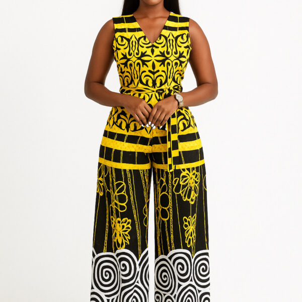Àjàlá Patterned Jumpsuit