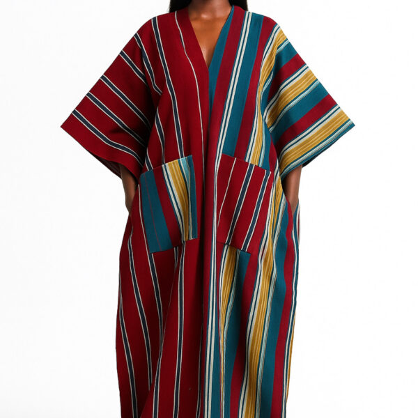 Alárà Aso Oke Maxi Dress