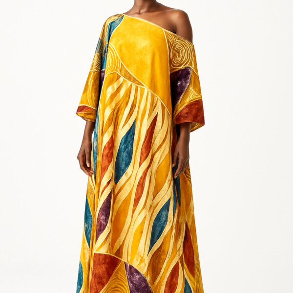 Gbemiga Off-Shoulder Maxi Dress