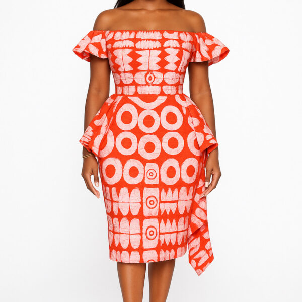 Side Peplum dress