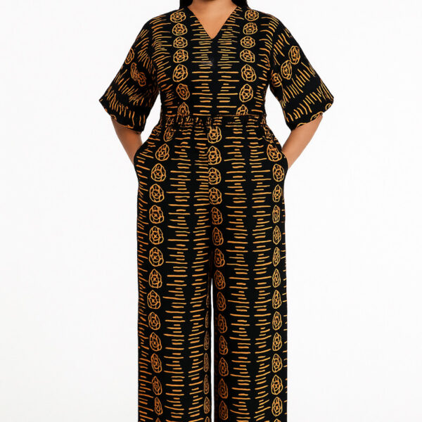 Àdúrà Patterned Jumpsuit